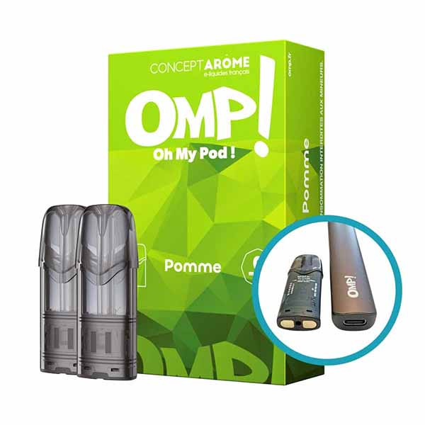 Capsules OMP Oh My Pod Pomme ConceptArome