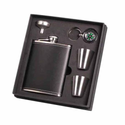 Coffret flasque à alcool