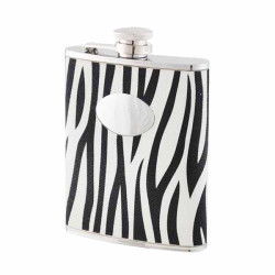 Flasque à alcool Décor Zébre