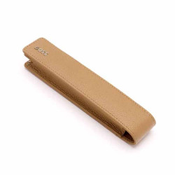 Hugo Boss Etui à Stylos Grained Camel