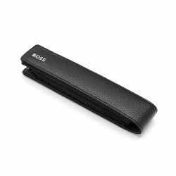 Hugo Boss Etui à Stylos Grained Noir