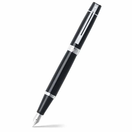 Sheaffer Stylo Plume 300 Black Attribut Chrome