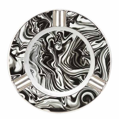 ST Dupont Cendrier XL Porcelaine Black