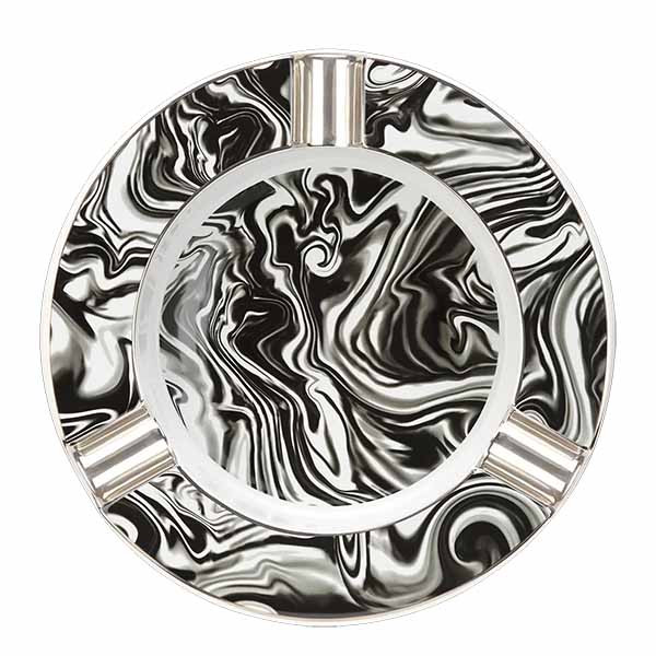 ST Dupont Cendrier XL Porcelaine Black