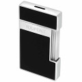 Briquet ST Dupont Slimmy Laque Noire et Chrome