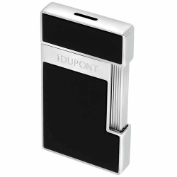 Briquet ST Dupont Slimmy Laque Noire et Chrome