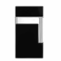 Briquet ST Dupont Slimmy Laque Noire et Chrome