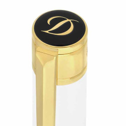 ST Dupont  Stylo bille D-Initial finition Blanc