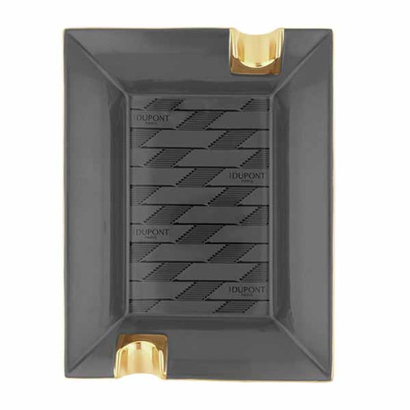 ST Dupont Cendrier Porcelaine Monogram 1872