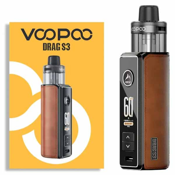 Kit Voopoo Drag S3 Marron