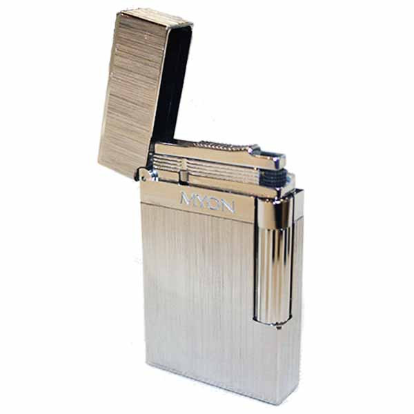Briquet Myon Paris Silver Brushed