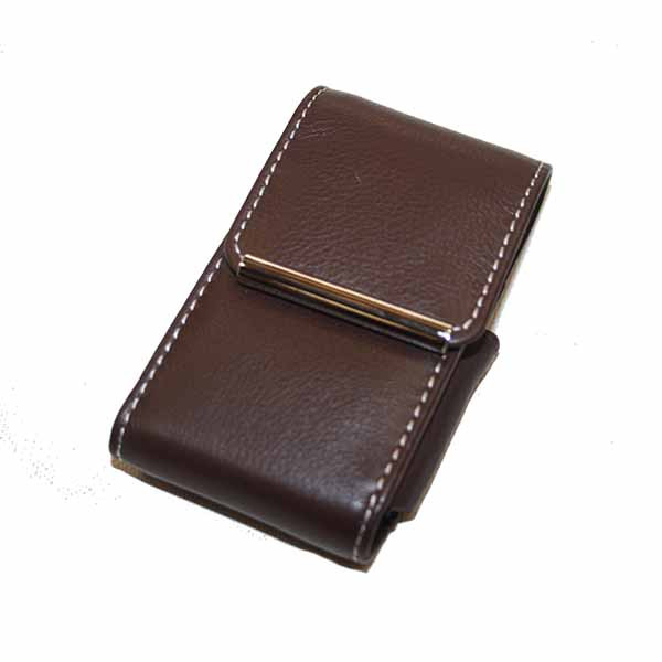 Etui Pour Paquet de Cigarettes Marron