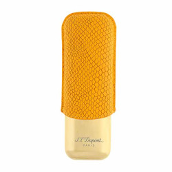 Etui 2 Cigares écaille Miel doré  S.T Dupont