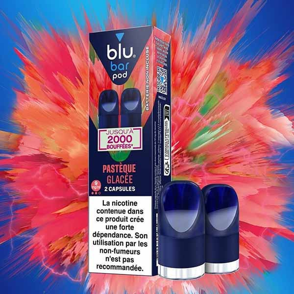 Pods Blu Bar - Capsule de recharge Pastèque Glacée