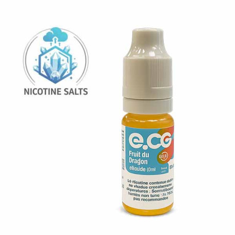 E-cg -  e-liquide Sel de Nicotine Fruit Du Dragon 10 ml