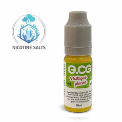 E-CG - e-liquide Sel de Nicotine Pastèque Glacée10 ml
