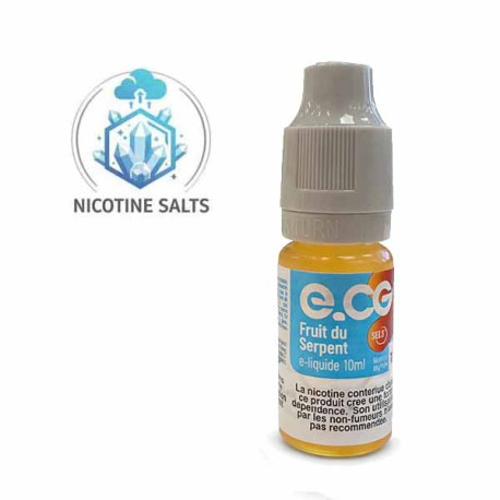 E-CG - e-liquide Sel de Nicotine Fruit Du Serpent 10 ml