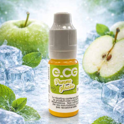 E-CG - e-liquide Sel de Nicotine Pomme Glacée 10 ml