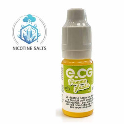 E-CG - e-liquide Sel de Nicotine Pomme Glacée 10 ml
