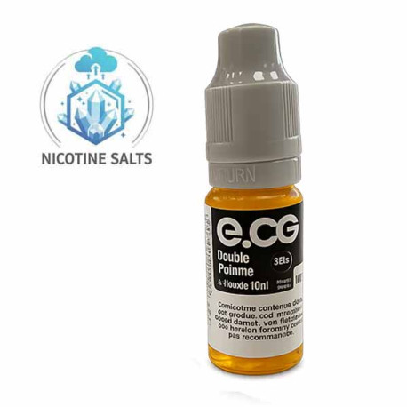 E-liquide Sel de Nicotine E-CG Double Pomme