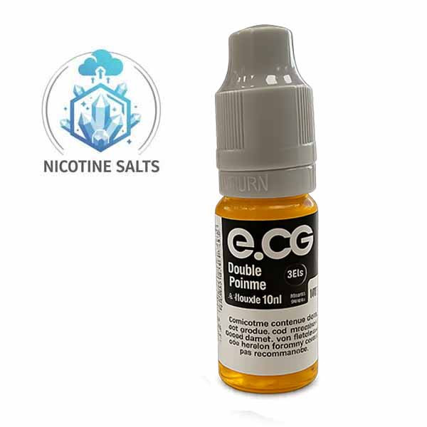 E-liquide Sel de Nicotine E-CG Double Pomme