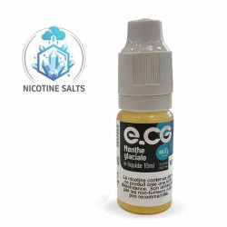 E-liquide Sel de Nicotine E-CG Menthe Glaciale