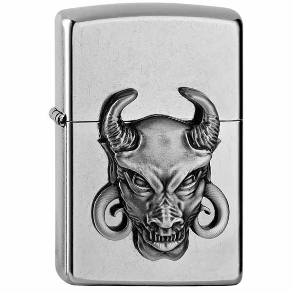 Zippo 207 Devil Mini Emblem 3 D