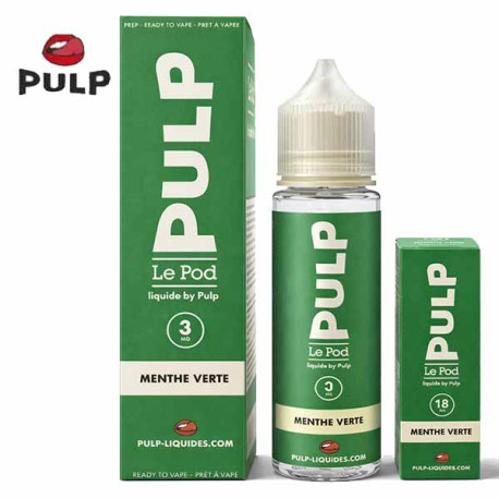 Pulp Menthe Fraîche  E-liquide mentholé français intense