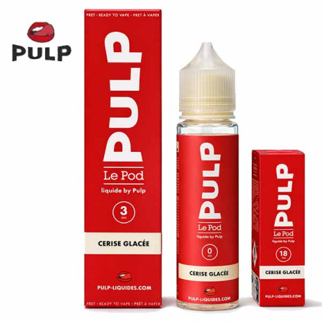 E-liquide Pulp Cerise Glacée – Cerise fraîche intense 50 ml