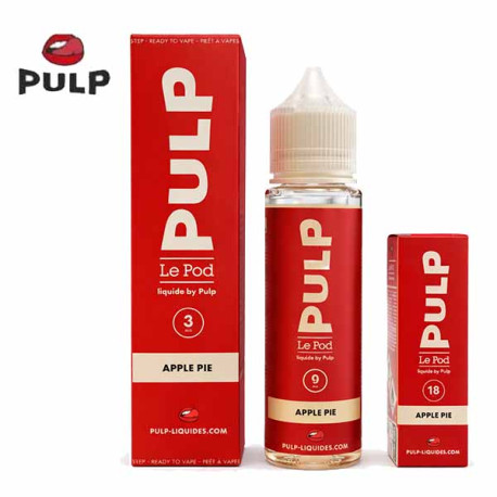 E-liquide Pulp Apple Pie – Tarte aux pommes gourmande 50 ml