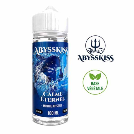 E-liquide Abysskiss Calme Éternel – Menthe Abyssal 100 ml
