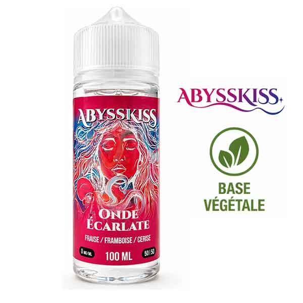 Abysskiss Fruité Ice Onde Écarlate – Fruits Rouges Frais 100 ml