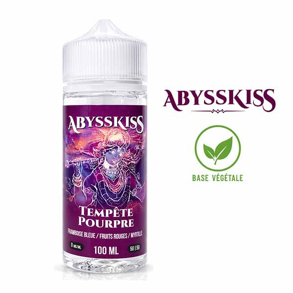 Abysskiss Tempête Pourpre – E-liquide Fruits Rouges & Myrtille