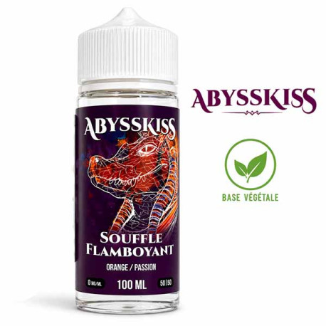 Abysskiss Souffle Flamboyant 100 ml – E-liquide Orange Passion