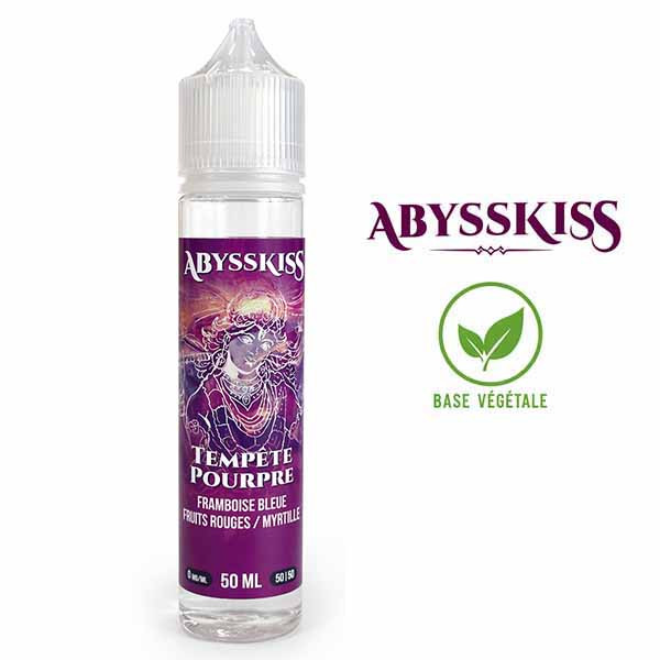 Abysskiss Tempête Pourpre 50 ml– E-liquide Fruits Rouges & Myrtille