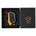 Briquet Myon Zacharie Double torche Jaune