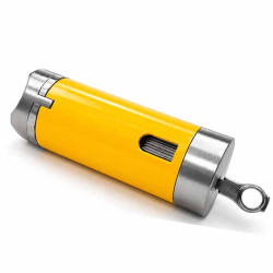 Briquet De Table Myon Bandol Jaune triple flamme Torche