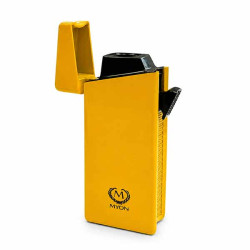 Briquet  Cigare Myon flamme Torche Finition jaune