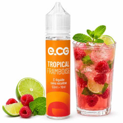 E-liquide E-CG 50ML Tropical Framboise