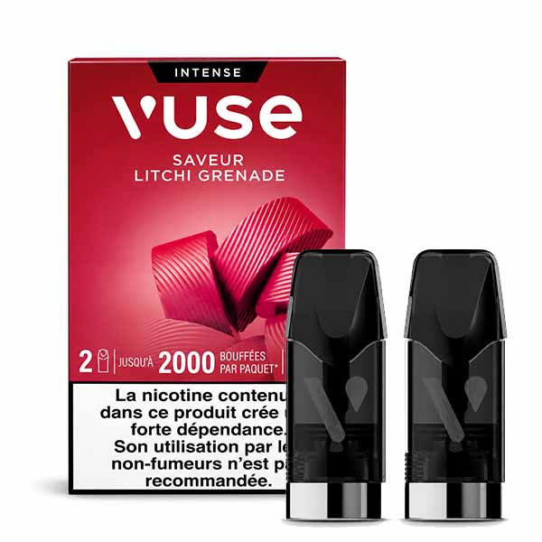 Pod Vuse Litchi Grenade Saveur Fruitée