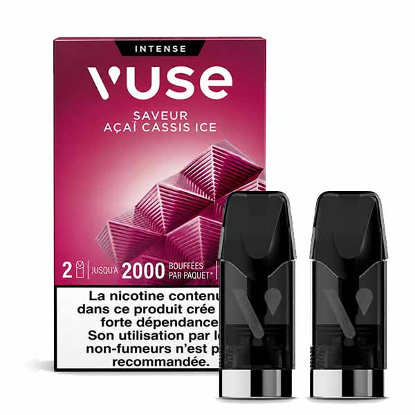 Pod Vuse Açai Cassis Ice Saveur Fruitée
