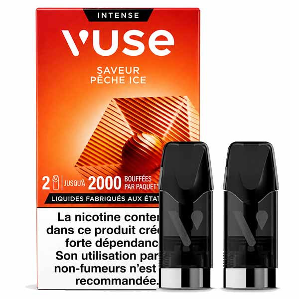 Pod Vuse Pêche ice Fraîche et intense