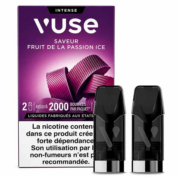 Pod Vuse Fruit de la passion Ice Exotique et fraîche