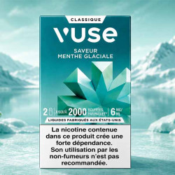 Pod Vuse Menthe Glaciale Fraîche et Intense