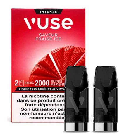 Pod Vuse Fraise Ice Fraîche et Glacée