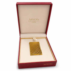 Briquet Myon Paris Gold Brass