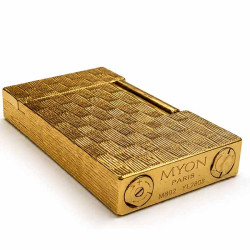 Briquet Myon Paris Gold Brass