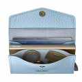 Secrid Enveloppe Wallet en cuir Pebble Bleu