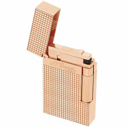 Briquet S.T. Dupont Ligne 2 Diamond Head Pink Gold