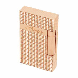 Briquet S.T. Dupont Ligne 2 Diamond Head Pink Gold